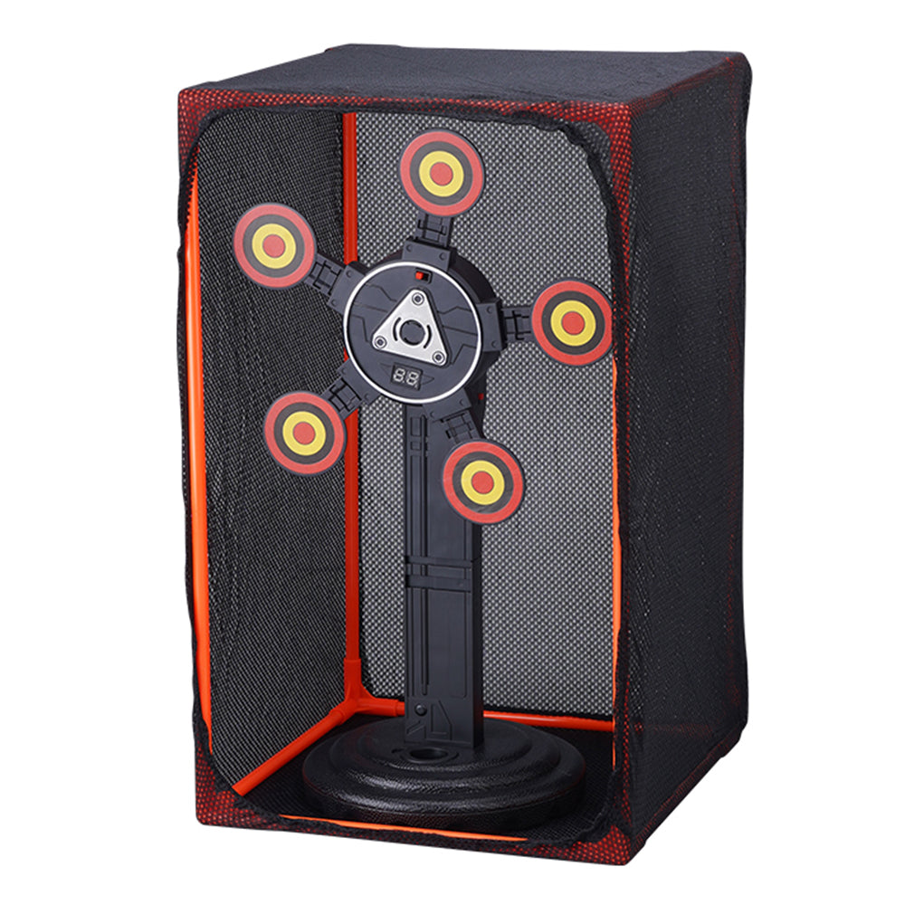 MH3585A Electric Scoring Target Rotating Target Toy with Protection Mesh MH3585A Electric Scoring Target Rotating Target Toy with Protection Mesh